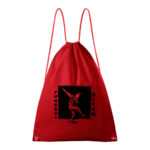 červený batoh