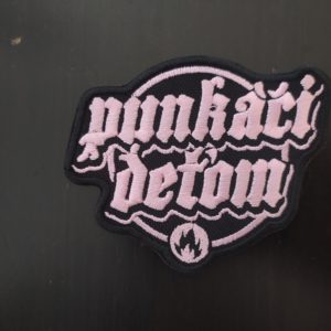 Nášivka Punkáči deťom (vyšívaná) – Obrázok 4